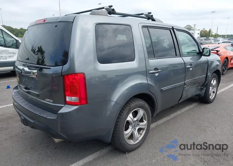 2012 Honda Pilot Ex-L from USA, damaged, VIN 5FNYF4H58CB028322
